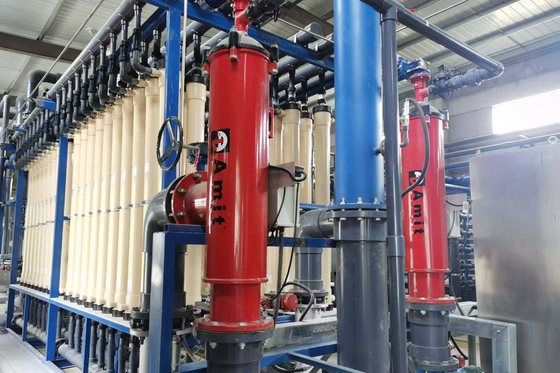 comprar Sistema de membrana de ultrafiltração para purificação de água industrial Remover bactérias e vírus fabricação em linha