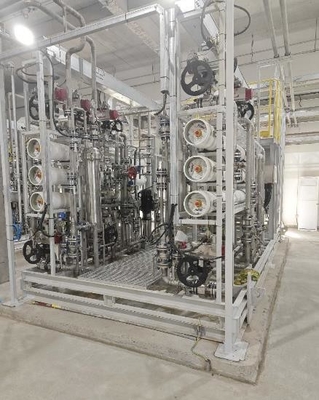 Sistema industrial de osmose reversa de dois estágios